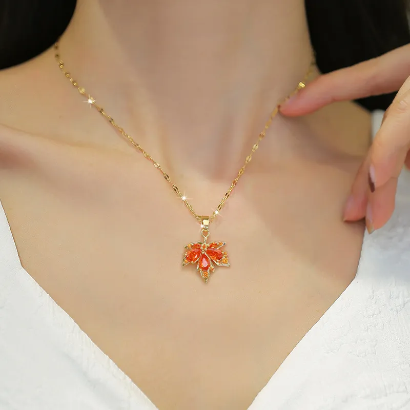 KING OF BLING Titanium Steel Necklaces Women's Year Of The Snake Good Luck-1