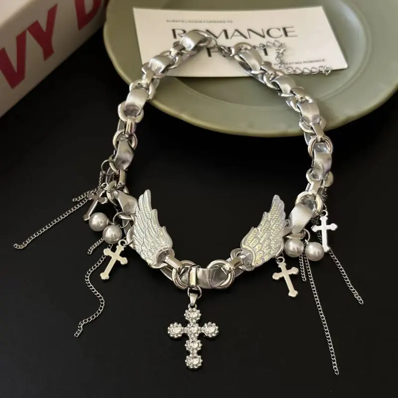 KING OF BLING Alloy, Leather, Zircon Necklaces Unisex Year Of The Snake Good Luck-3