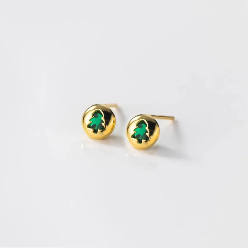 KING OF BLING 925 Sterling Silver With Zircon Stud Earrings Unisex-7