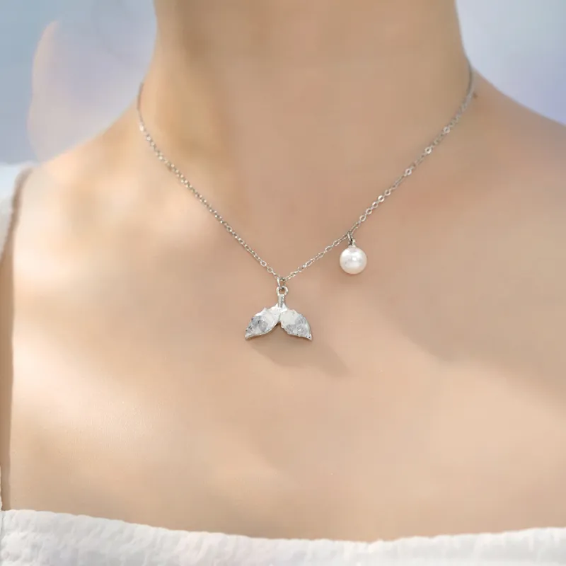 KING OF BLING Alloy Artificial Crystal Necklaces Women's Good Luck-3