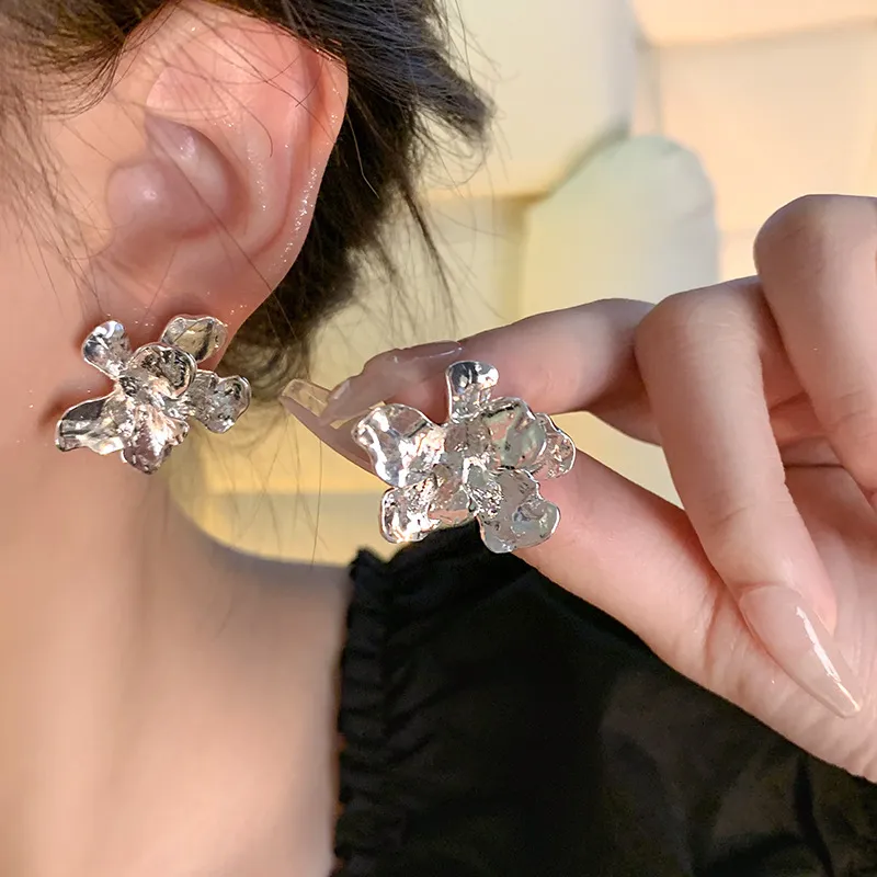 KING OF BLING Alloy Stud Earrings Women's Year Of The Snake Good Luck-1