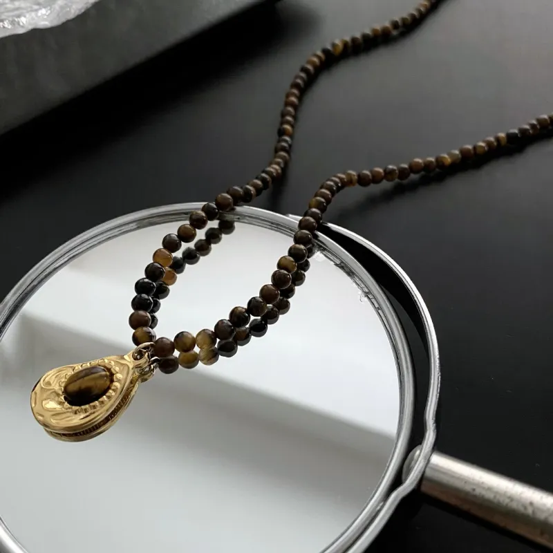 KING OF BLING Titanium Steel Necklaces Unisex Year Of The Snake Good Luck-4