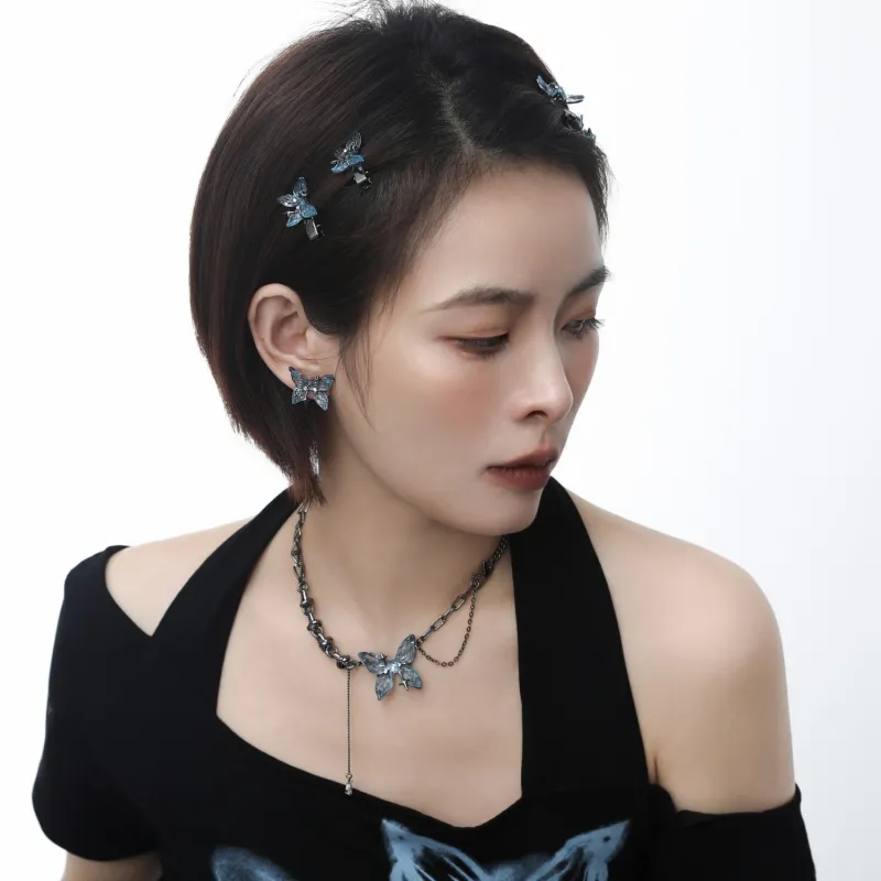 KING OF BLING Alloy, Zircon, Resin Earrings Women's-4