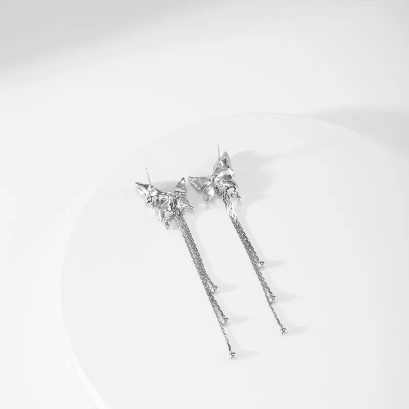 KING OF BLING Alloy, Zircon, Glass, Artificial Pearl Earrings Women's-2