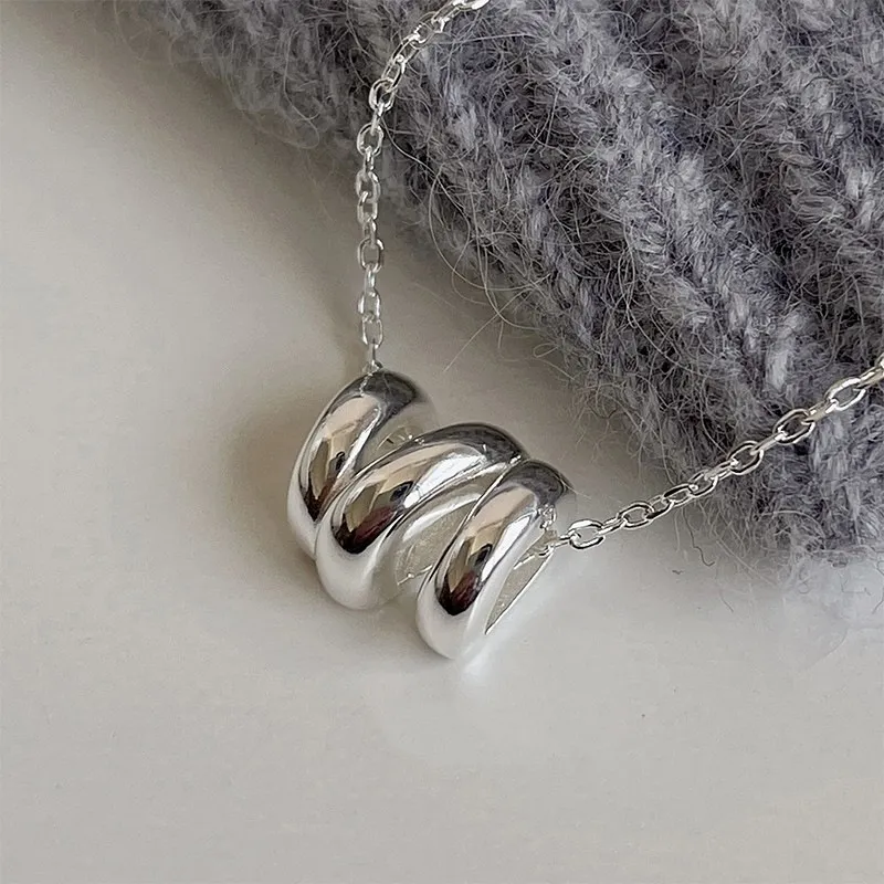 KING OF BLING 925 Sterling Silver Necklaces Women's-1
