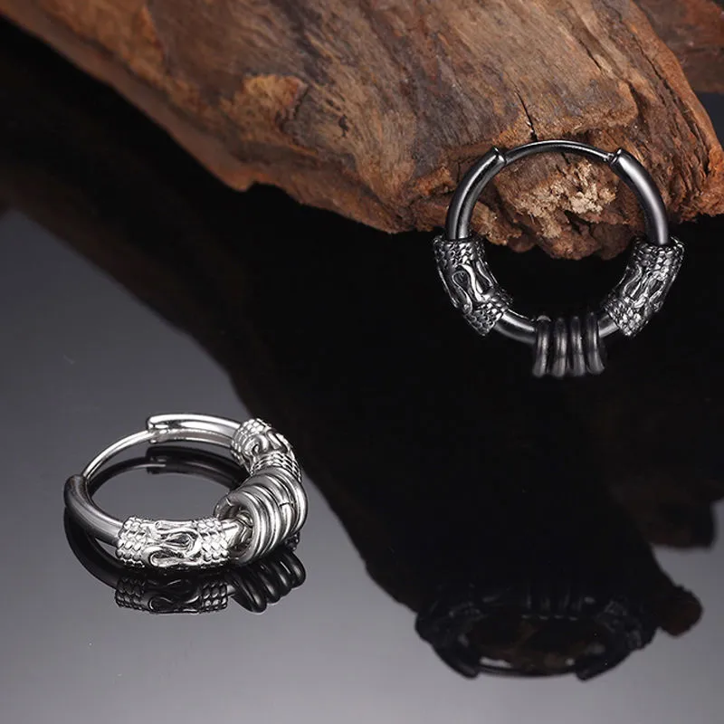 KING OF BLING Alloy Stud Earrings Unisex-7
