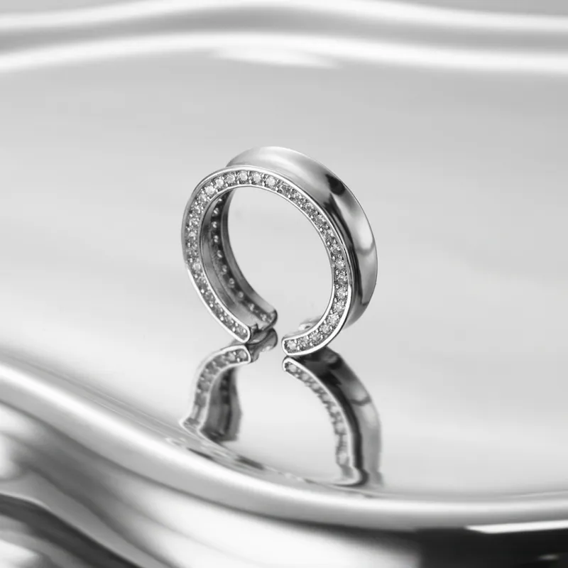 KING OF BLING Alloy With Zircon Rings Unisex Year Of The Snake Good Luck-2