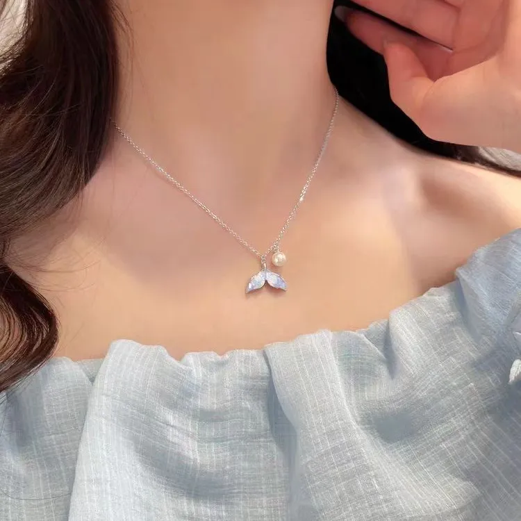 KING OF BLING Alloy Artificial Crystal Necklaces Women's Good Luck-1