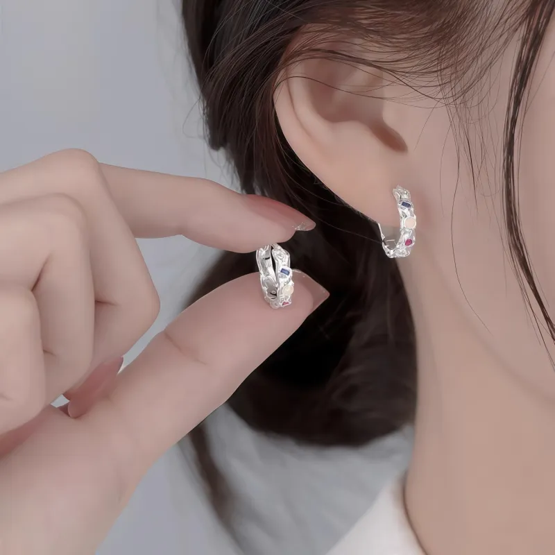 KING OF BLING Alloy Earrings Unisex-6
