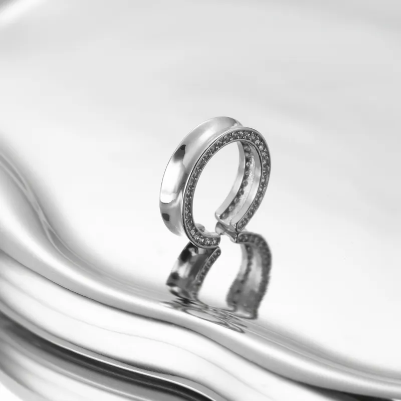 KING OF BLING Alloy With Zircon Rings Unisex Year Of The Snake Good Luck-1