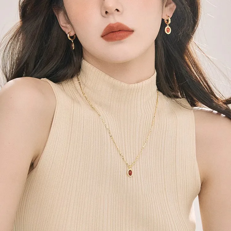 KING OF BLING Alloy Necklaces Women's Year Of The Snake Good Luck-8