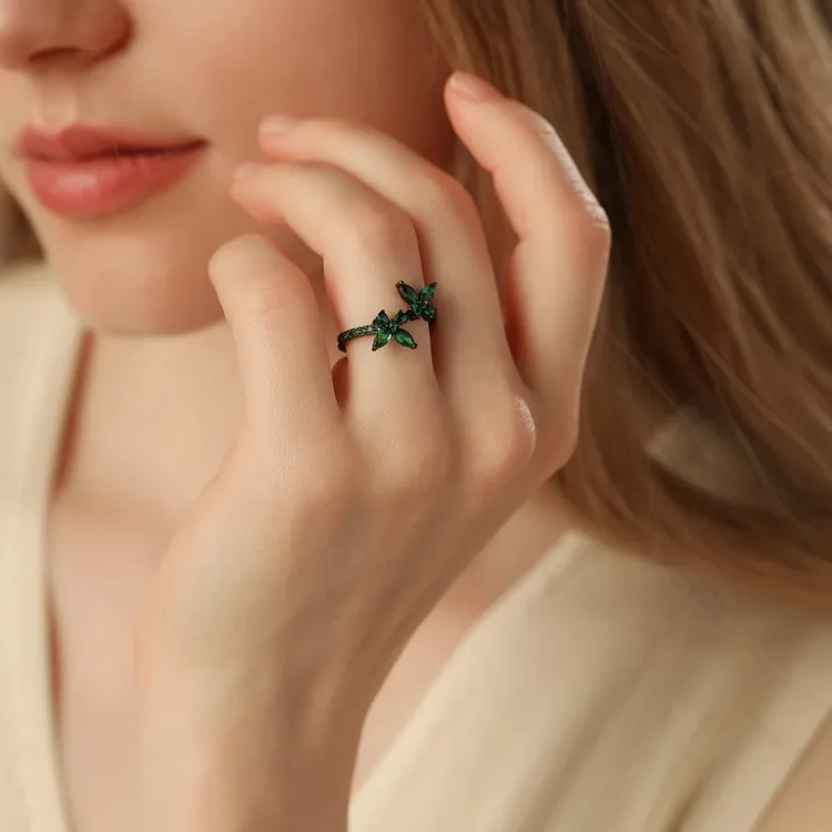 KING OF BLING Alloy Zircon Rings Unisex-8