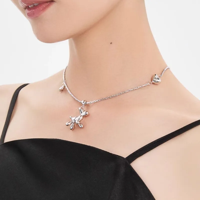 KING OF BLING Alloy Necklaces Women's Good Luck-1