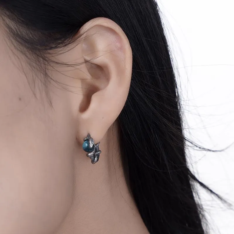 KING OF BLING Alloy Earrings Unisex-11