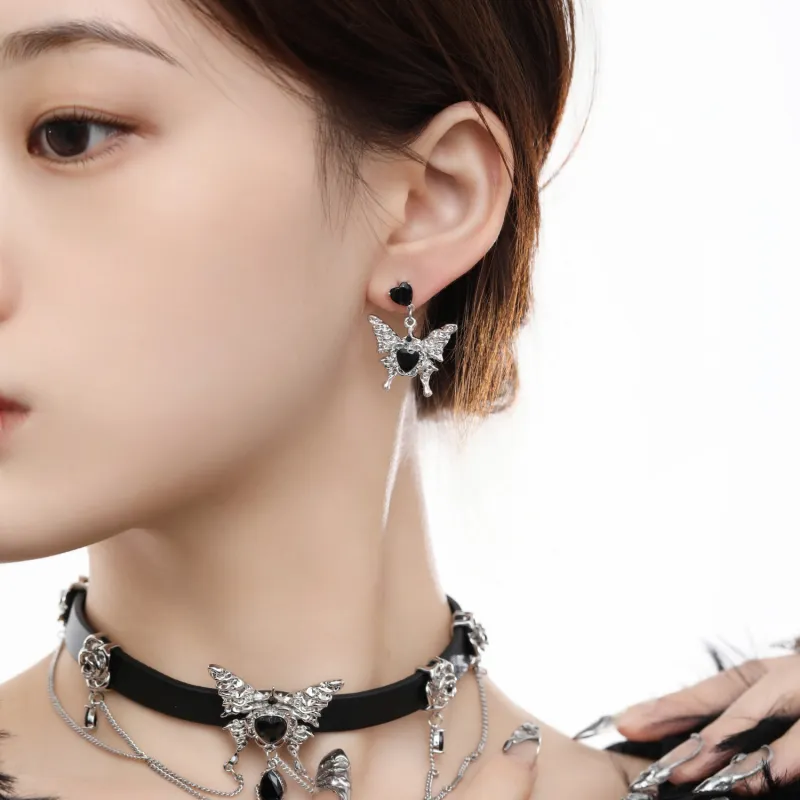 KING OF BLING Alloy, Glass Earrings Women's-5