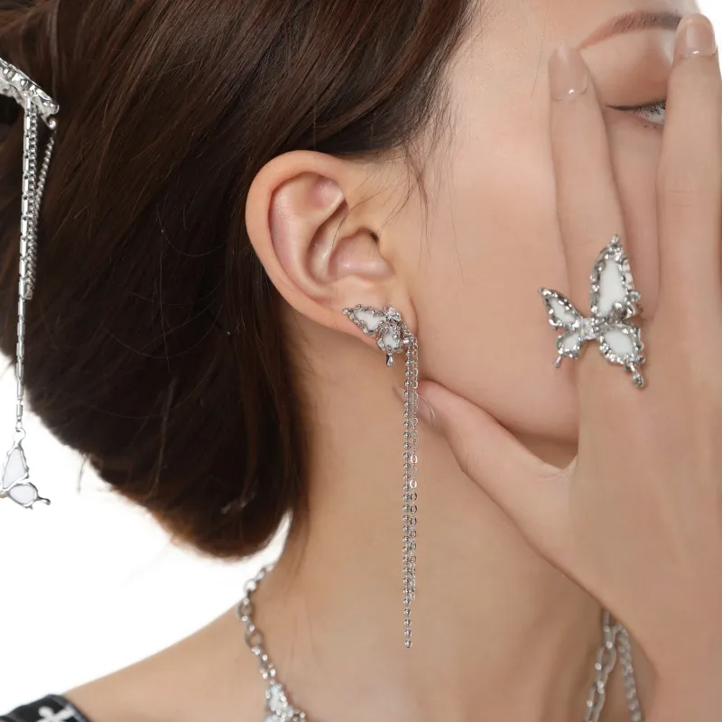 KING OF BLING Alloy Earrings Women's-1