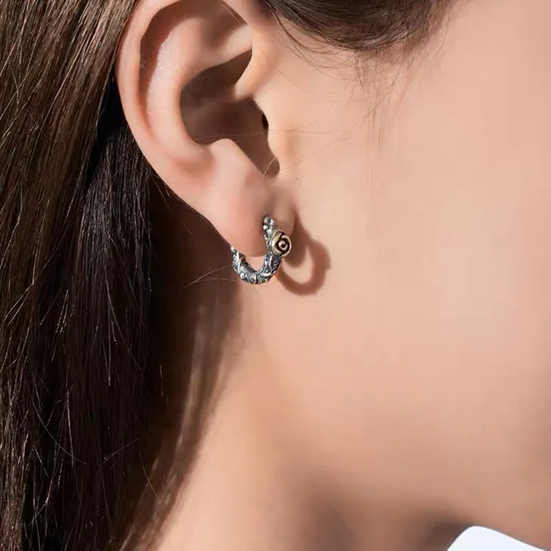KING OF BLING Alloy Earrings Unisex-2