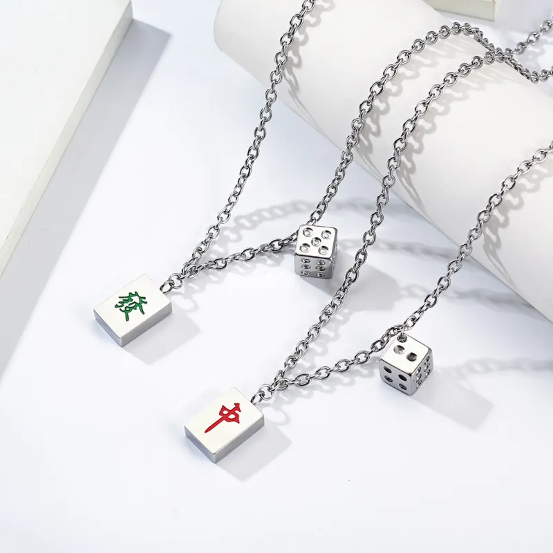 KING OF BLING Titanium Steel Necklaces Unisex-3