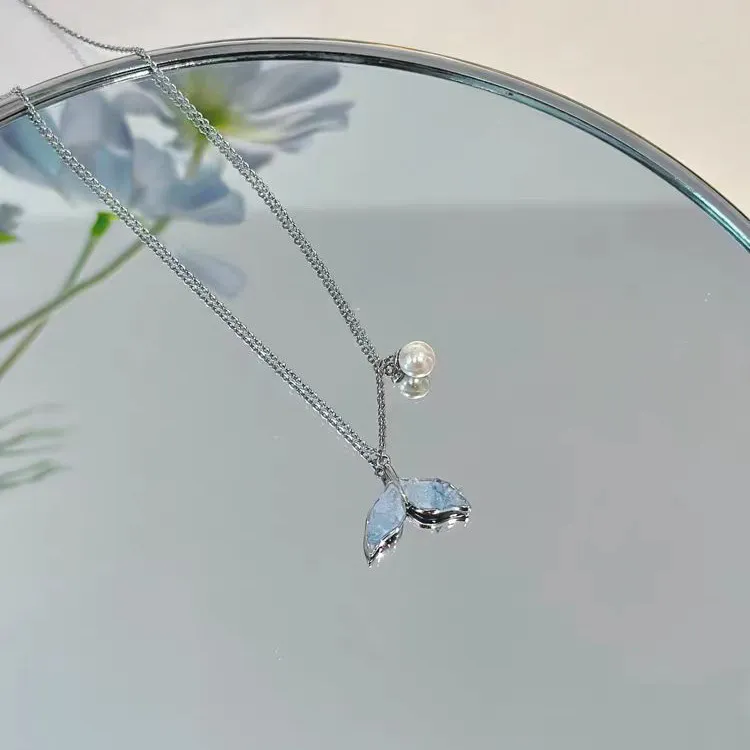 KING OF BLING Alloy Artificial Crystal Necklaces Women's Good Luck-2