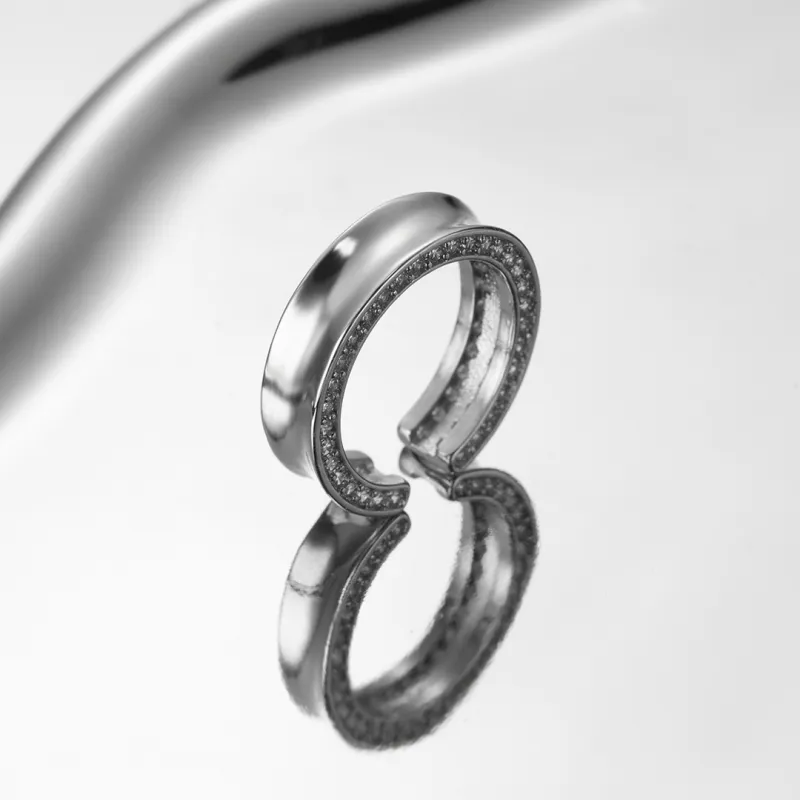 KING OF BLING Alloy With Zircon Rings Unisex Year Of The Snake Good Luck-3