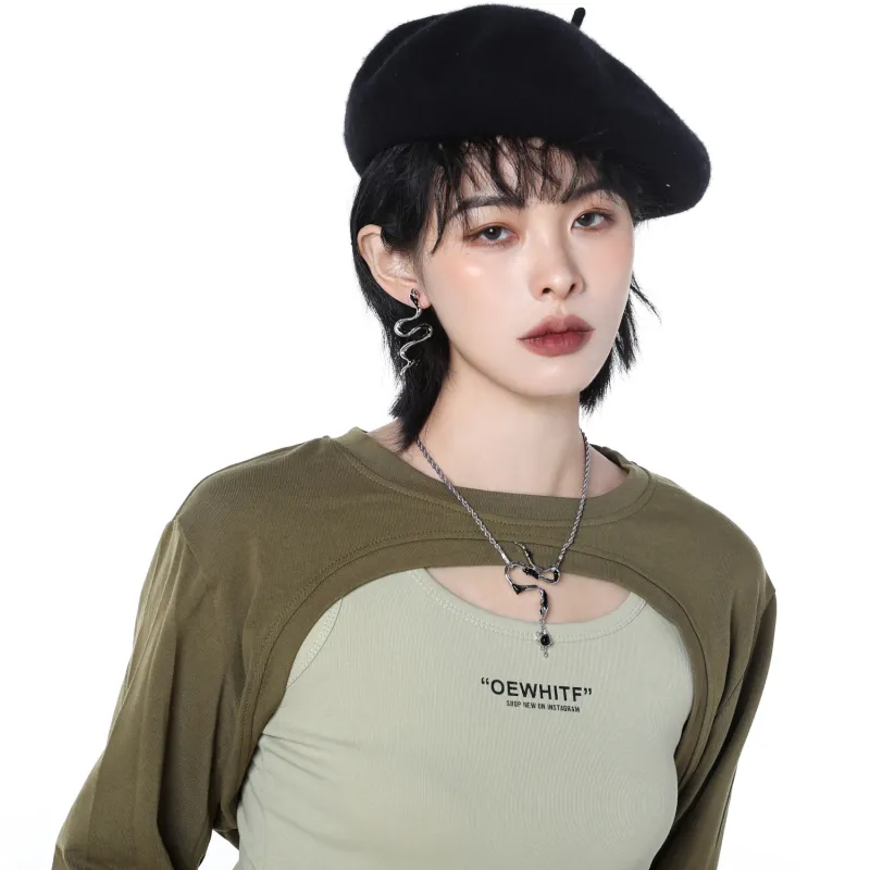KING OF BLING Alloy Earrings Women's-12