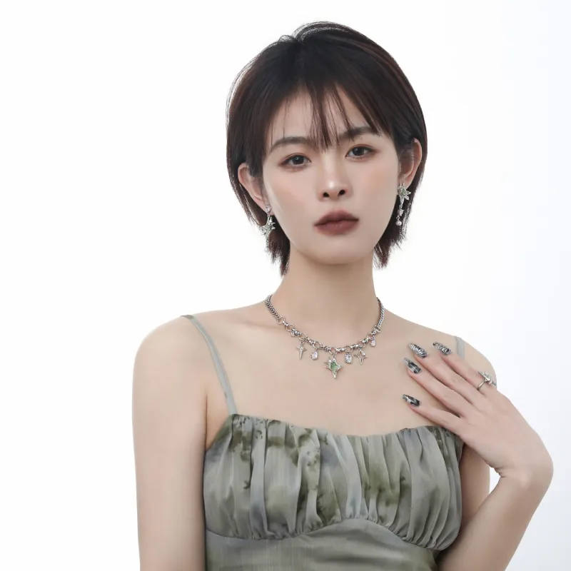 KING OF BLING Alloy Necklaces Women's-4