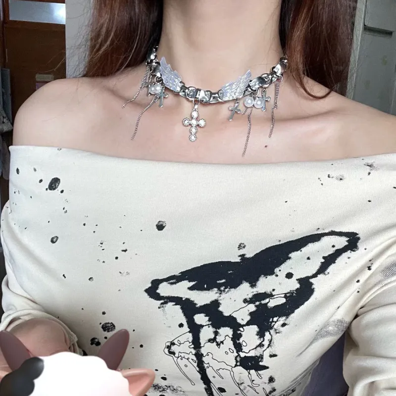 KING OF BLING Alloy, Leather, Zircon Necklaces Unisex Year Of The Snake Good Luck-6