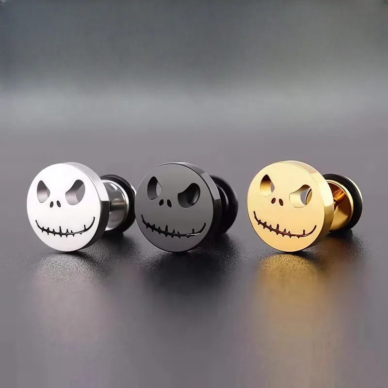 KING OF BLING Alloy Stud Earrings Unisex-2