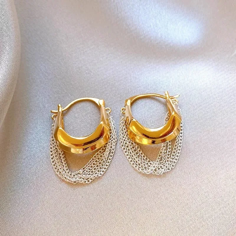 KING OF BLING Alloy Stud Earrings Unisex-2