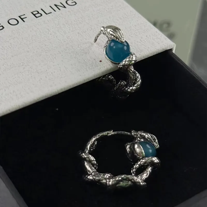 KING OF BLING Alloy Earrings Unisex-9