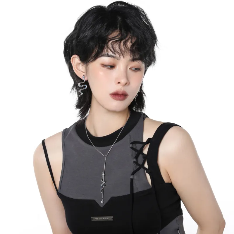 KING OF BLING Alloy Earrings Women's-6