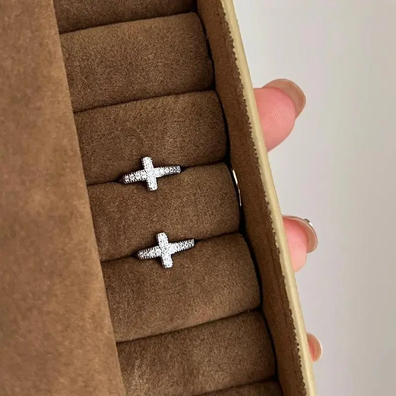 KING OF BLING Alloy Earrings Unisex-5