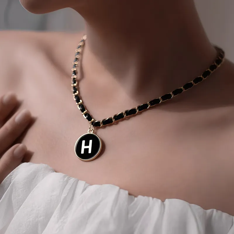 KING OF BLING Alloy, Oil Drip Necklaces Women's-5
