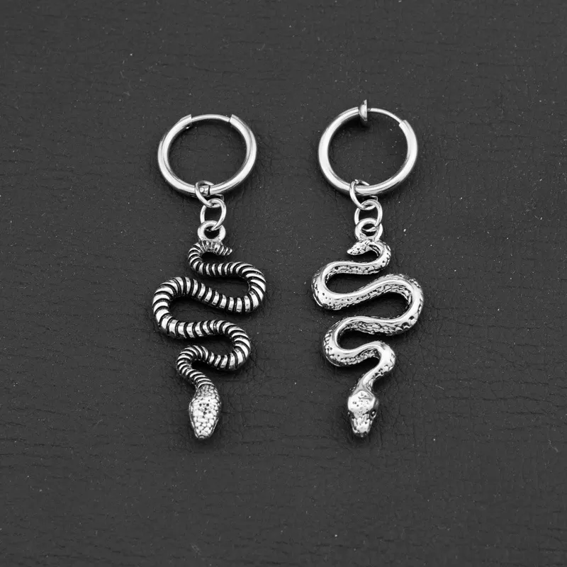 KING OF BLING Titanium Steel Earrings Women's-3