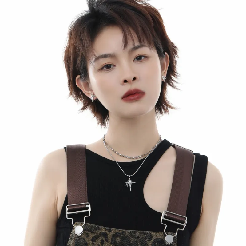 KING OF BLING Alloy, Faux Pearl Necklaces Women's-5