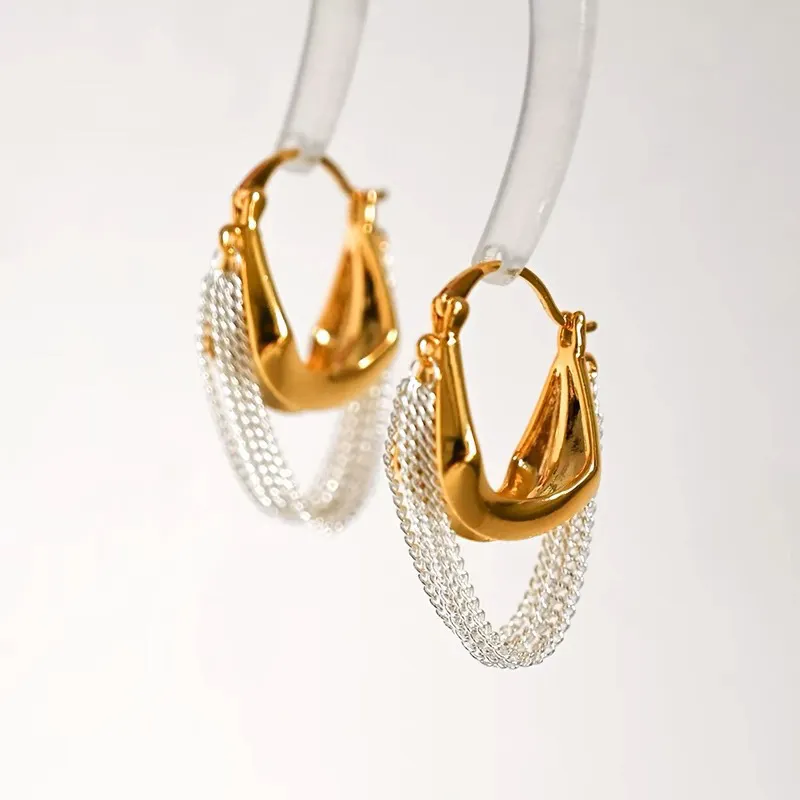 KING OF BLING Alloy Stud Earrings Unisex-1