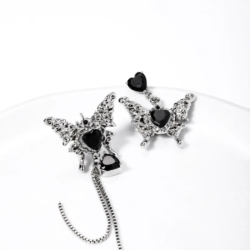 KING OF BLING Alloy, Glass Earrings Women's-2