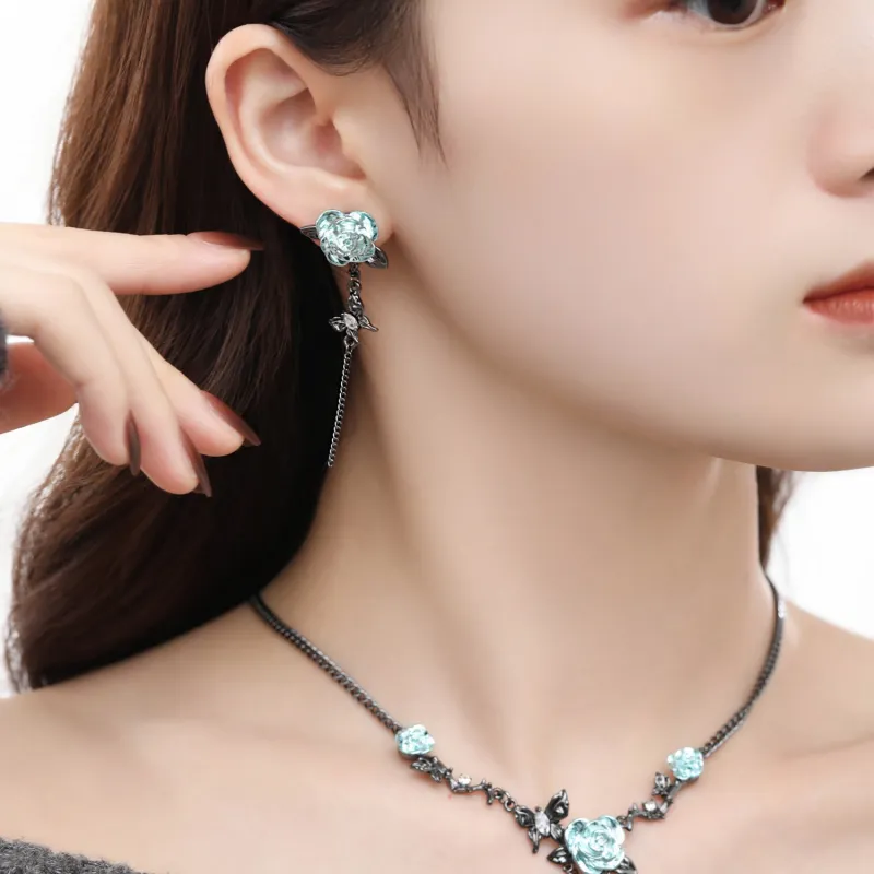 KING OF BLING Alloy Earrings Women's-3