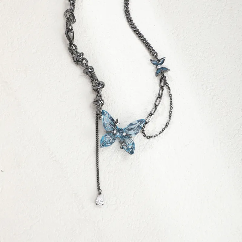 KING OF BLING Alloy, Zircon, Resin Necklaces Women's-3