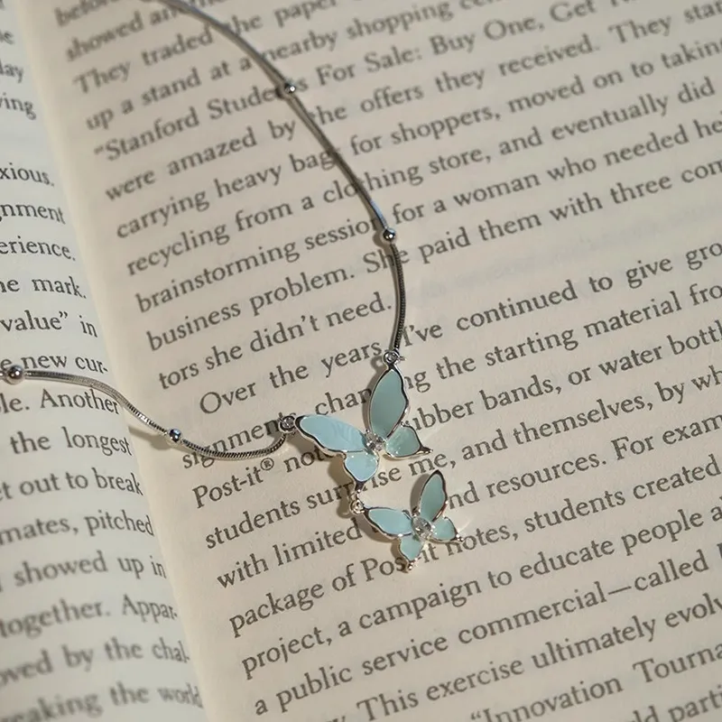KING OF BLING Alloy, Oil Drip Necklaces Women's Good Luck-1
