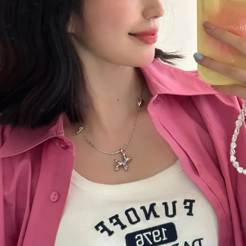 KING OF BLING Alloy Necklaces Women's Good Luck-3