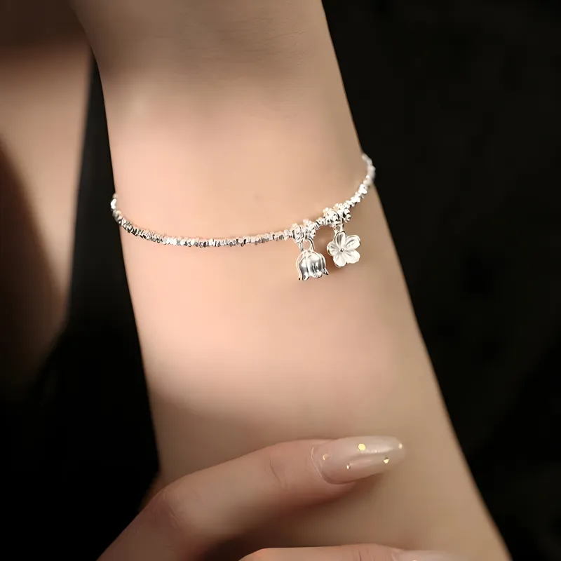 KING OF BLING 925 Sterling Silver Bracelets Women's Year Of The Snake Good Luck-5