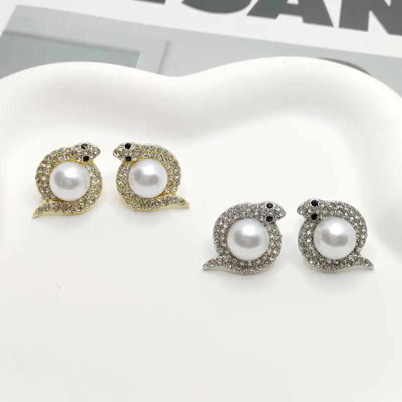 KING OF BLING Alloy With Zircon Stud Earrings Unisex-11