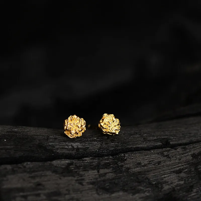KING OF BLING 925 Sterling Silver Stud Earrings Unisex-6