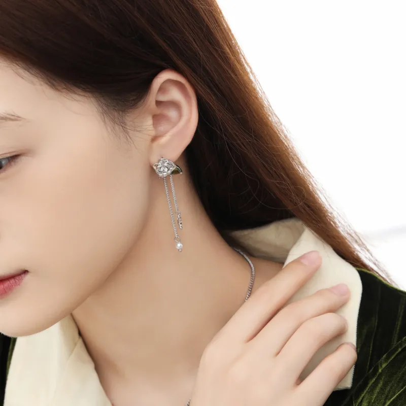 KING OF BLING Alloy Earrings Women's-5