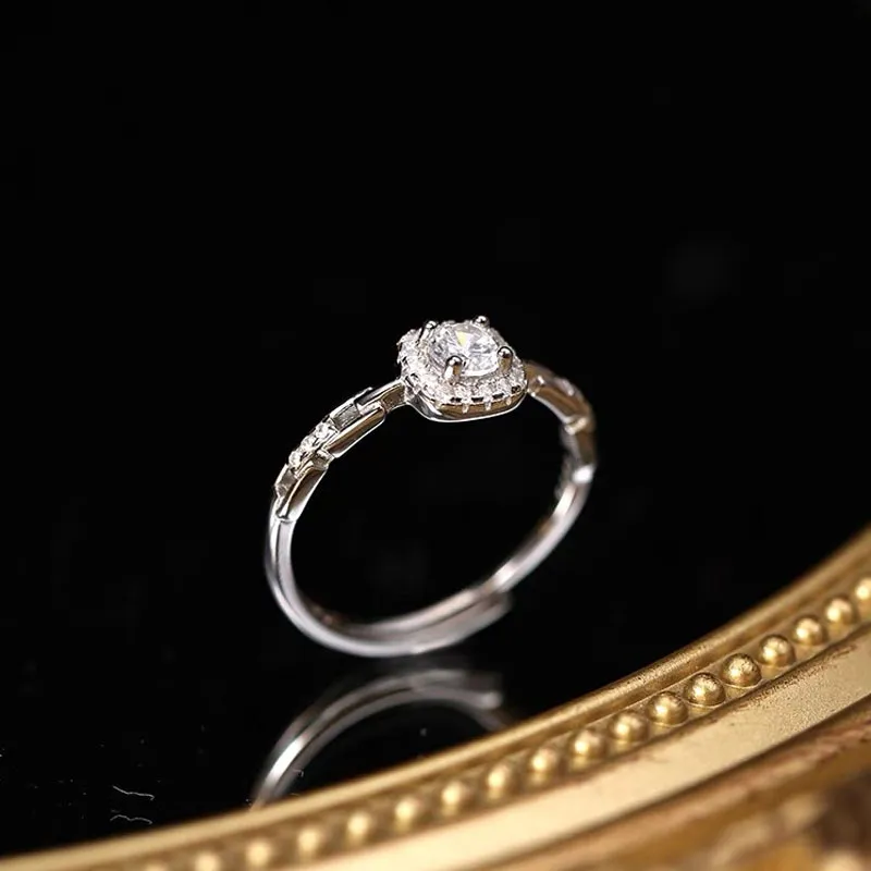 KING OF BLING 925 Sterling Silver With Zircon Rings Women's Year Of The Snake Good Luck-2