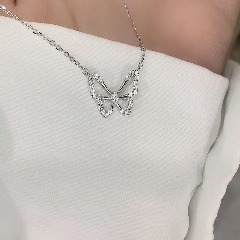 KING OF BLING 925 Sterling Silver With Zircon Necklaces Women's Year Of The Snake Good Luck-1