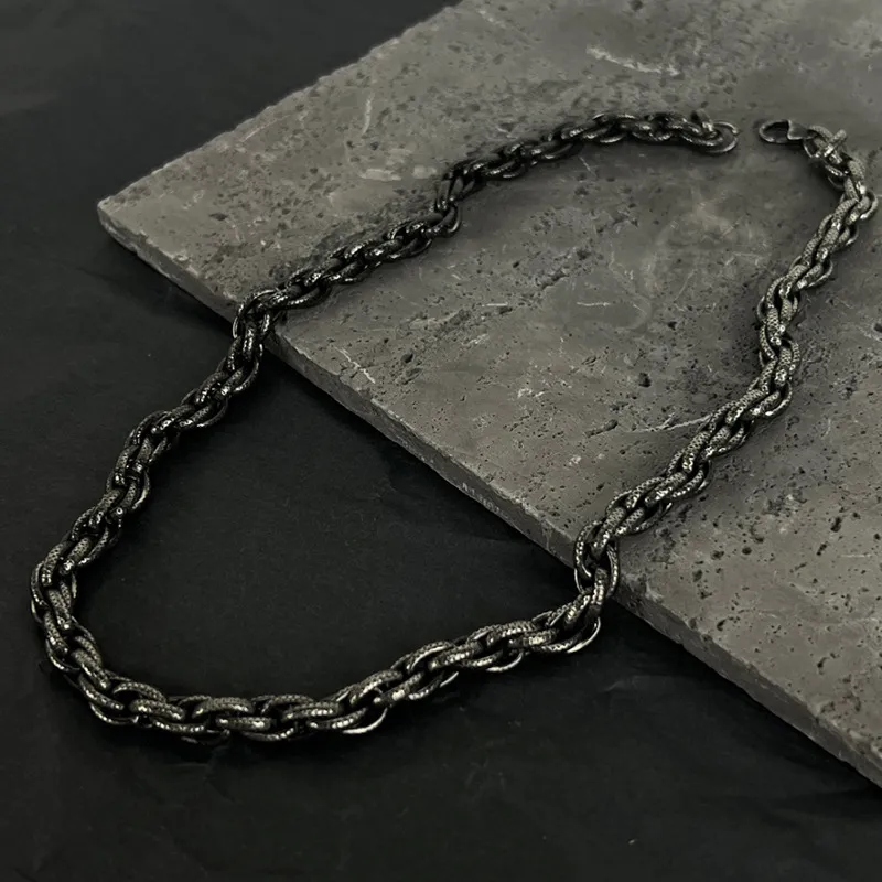 KING OF BLING Titanium Steel Necklaces Unisex Year Of The Snake Good Luck-2