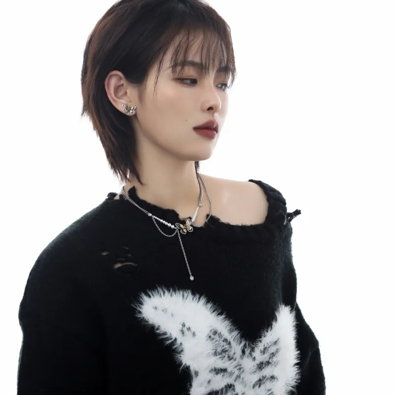 KING OF BLING Alloy Earrings Women's-5