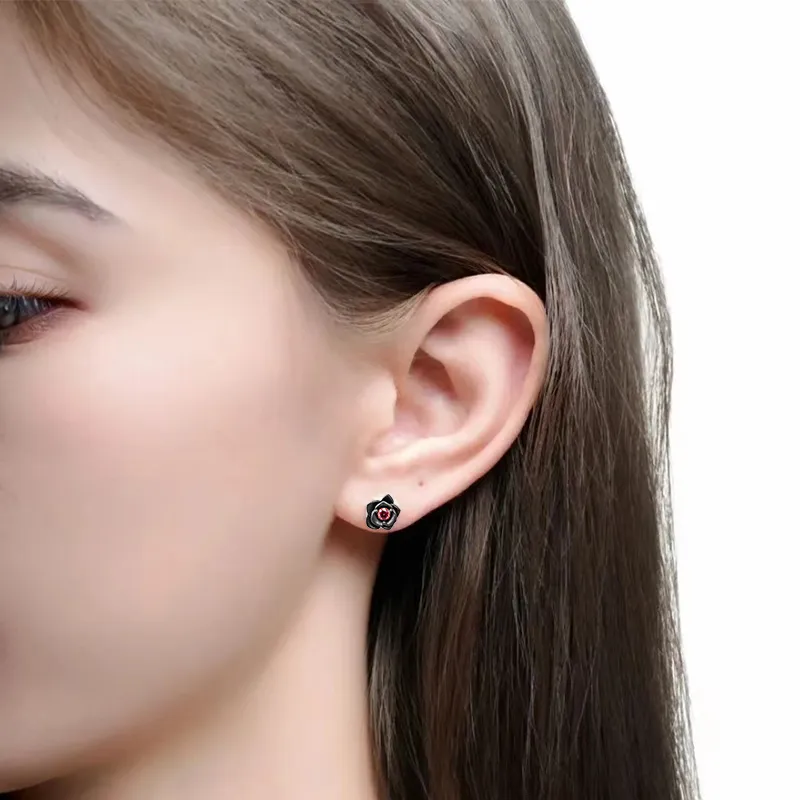 KING OF BLING Alloy Stud Earrings Women's-9